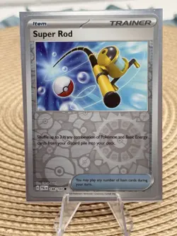 Pokemon TCG - Reverse Holo Super Rod 188/193 - Paldea Evolved - Near Mint - Image 1