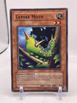 1996 Larvae Moth MRD-007 Yu-Gi-Oh! TCG Card Unlimited - Image 1