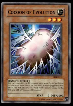 Yu-Gi-Oh TCG Metal Raiders #MRD-011 Cocoon of Evolution Common NM - Image 1