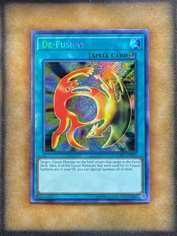 Yugioh De-Fusion LCKC-EN044 Secret Rare NM - Image 1