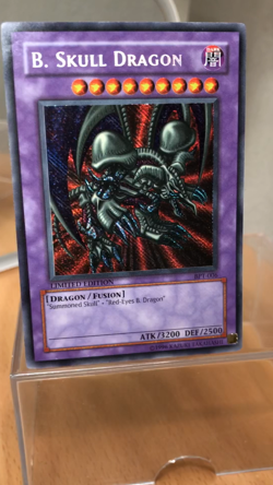 Yu-Gi-Oh! TCG B. Skull Dragon, limited edition Secret Rare Holo #BPT-006 LP - Image 2