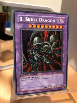 Yu-Gi-Oh! TCG B. Skull Dragon, limited edition Secret Rare Holo #BPT-006 LP - Image 4