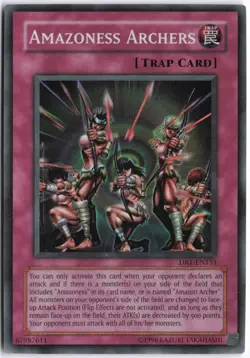 Yugioh - Amazoness Archers DR1-EN151 Unlimited - Dark Revelation Volume 1 - Image 1