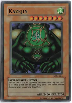 Yugioh - Kazejin MRD-026 Unlimited - Metal Raiders - Image 1