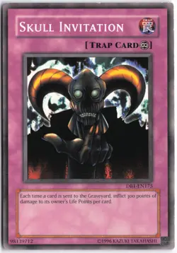 Yugioh - Skull Invitation DB1-EN175 Unlimited - Dark Beginning 1 - Image 1