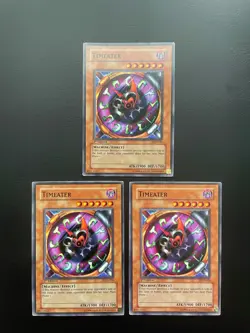 Yugioh Timeater PGD-010 Common 1st Edition LP/MP X3 - Image 1