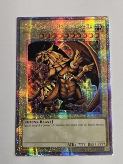 The Winged Dragon of Ra (QCR) LC01-EN003 Quarter Century Secret Rare Yugioh Mint - Image 1