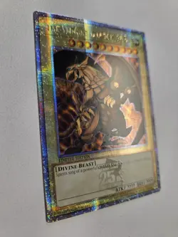 The Winged Dragon of Ra (QCR) LC01-EN003 Quarter Century Secret Rare Yugioh Mint - Image 2