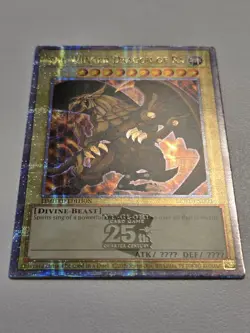The Winged Dragon of Ra (QCR) LC01-EN003 Quarter Century Secret Rare Yugioh Mint - Image 3