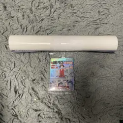 🔥One Piece Monkey D. Luffy College Basketball US Voyage Promo Card🔥 W/Poster! - Image 1
