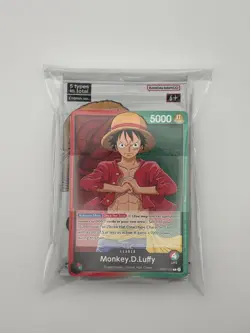 One Piece Monkey D Luffy Demo Deck PRE-ERRATA 2022 With Promotion Pack *Sealed* - Image 1