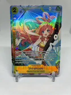 Shirahoshi Alt Art Super Rare - Legacy of the Master #OP12-102 SR One Piece TCG - Image 1