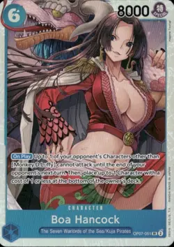 Boa Hancock OP07-051 One Piece 500 Years in the Future SR NM English - Image 1