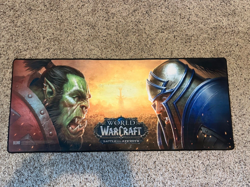 WORLD OF WARCRAFT BATTLE FOR AZEROTH BY BLIZZARD ENTERTAINMENT PLAYMAT 36" X 15" - Image 1