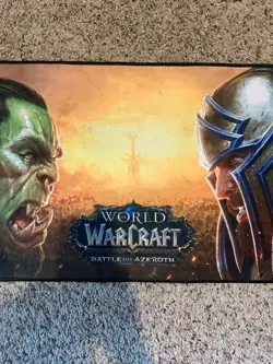 WORLD OF WARCRAFT BATTLE FOR AZEROTH BY BLIZZARD ENTERTAINMENT PLAYMAT 36" X 15" - Image 3