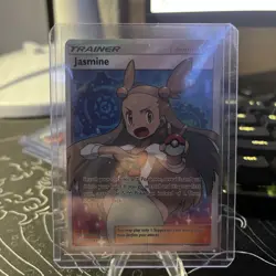 Jasmine 177/181 (Full Art) Team Up Ultra Rare Trainer LP(see pics) Pokemon - Image 1