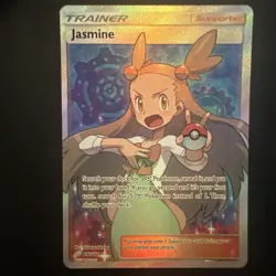 Jasmine 177/181 (Full Art) Team Up Ultra Rare Trainer NM to LP(see pics) Pokemon - Image 1