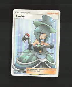 Evelyn 175/181 Team Up Full Art Ultra Rare Holo Pokemon Card NM - Image 1