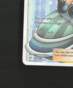 Evelyn 175/181 Team Up Full Art Ultra Rare Holo Pokemon Card NM - Image 5