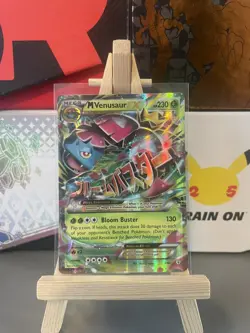 Pokemon TCG Mega M Venusaur EX 2/83 Generations Rare Holo Card NM - Pack Fresh - Image 1