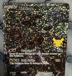 Pokemon TCG Zekrom 114/114 Celebrations 25th Anniversary Classic Collection Holo - Image 3
