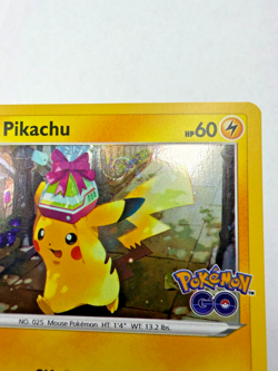 Pokemon NM Pikachu SWSH234 SWSH: Sword & Shield Promo Cards Holo SWIRL - Image 2