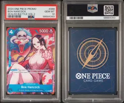 2024 ONE PIECE PROMOS SEALED BATTLE VOL.2 #066 BOA HANCOCK PSA 10 - Image 3