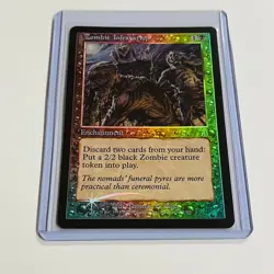 2001 Magic: The Gathering ODYSSEY Zombie Infestation FOIL 170/350 NM - Image 1