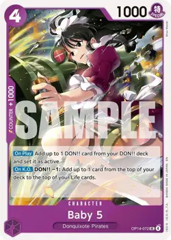 ONE PIECE OP14 THE AZURE SEA'S SEVEN CHOOSE YOUR CARD (2 CARD MIN) - Image 5