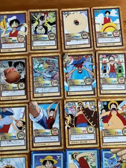 One Piece Carddass Hyper Battle Luffy 36-card Set - Image 3