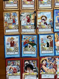 One Piece Carddass Hyper Battle Luffy 36-card Set - Image 4
