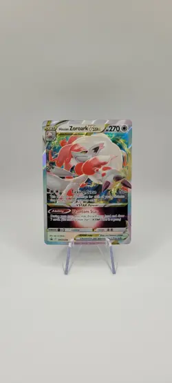 Pokemon TCG: Hisuian Zoroark VSTAR -Lost Origin 147/196 Holo Card NM - Image 1