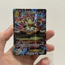 Pokemon M Alakazam EX Holo Card 118/124 Fates Collide Series Full Art Rare MP - Image 1