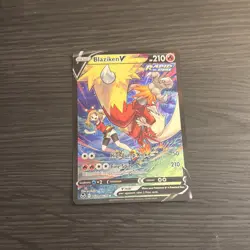 Blaziken V - TG14/TG30 - Pokemon Silver Tempest Trainer Gallery Holo Card NM - Image 1