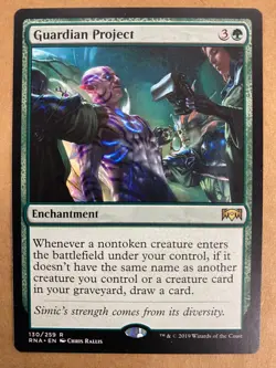 MTG 1x Guardian Project # 130 Ravnica Allegiance Magic the Gathering Card x1 NM - Image 1
