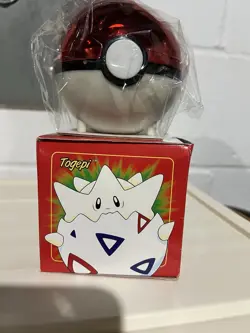 NOS Vintage Pokemon TOGEPI 23K Gold Plated Trading Card 1999 Burger King Sealed - Image 1