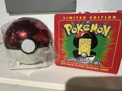 NOS Vintage Pokemon TOGEPI 23K Gold Plated Trading Card 1999 Burger King Sealed - Image 4