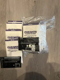12*Digimon Card Game 2026 Vol 1 Store Tournament Kits Sealed English Edition - Image 1