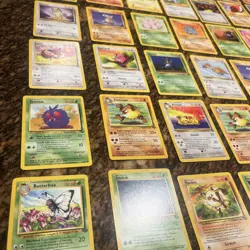 Vintage Bulk Base Cards Pokemon Card Pokemon 63 Cards Near Mint - Image 5