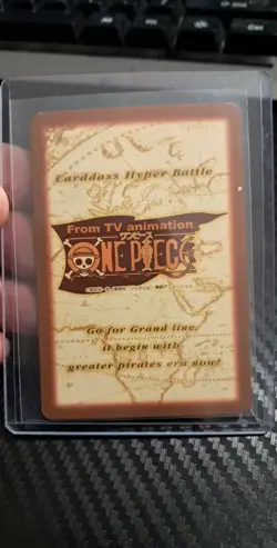 BANDAI One Piece Hyper Battle S57 LUFFY NAMI ZORO HOLO FOIL SCARCE EARLY CARD - Image 2