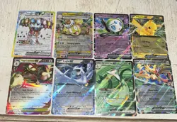 Pokemon Prismatic EvolutionsLot Of 8 Ex / IR / Full Art Cards NM - Image 1
