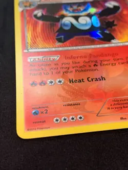 EMBOAR - 100/99 - NEXT DESTINIES - SECRET RARE POKEMON CARD - MP - Image 5