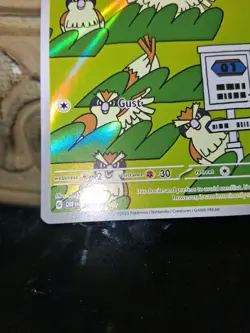 🔥TCG Pokemon Pidgey 207/197 card SV03: Obsidian Flames Holo - Image 2