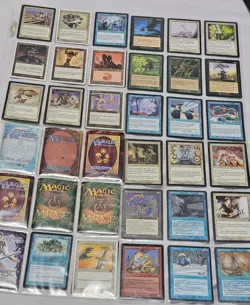Vintage Magic the Gathering Card Lot W/ Vintage Binder! Huge Lot Of Vintage Mtg - Image 3