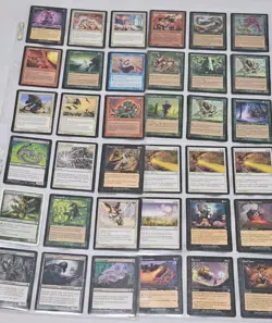 Vintage Magic the Gathering Card Lot W/ Vintage Binder! Huge Lot Of Vintage Mtg - Image 5