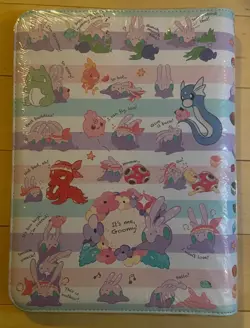 We're Goomy Zip Binder Sealed New Pokemon Center Exclusive 9 Pocket 360 Cards - Image 2
