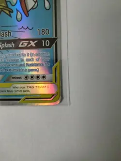 2019 Magikarp Wailord Tag Team GX Alternative Art Card 161/181 Mint Condition - Image 3