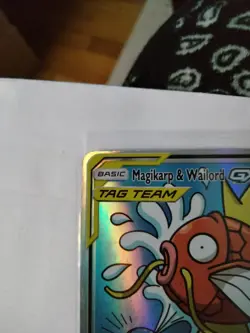 2019 Magikarp Wailord Tag Team GX Alternative Art Card 161/181 Mint Condition - Image 5