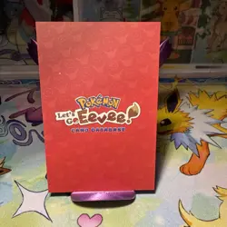 Box Hit Gold Holo Eevee Poncho Vaporeon Let’s Go Eevee Card Database - Image 4