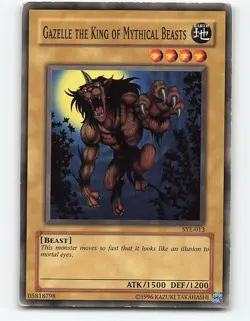 Gazelle the King of Mythical Beasts #SYE-013 Yugioh Card - Image 1